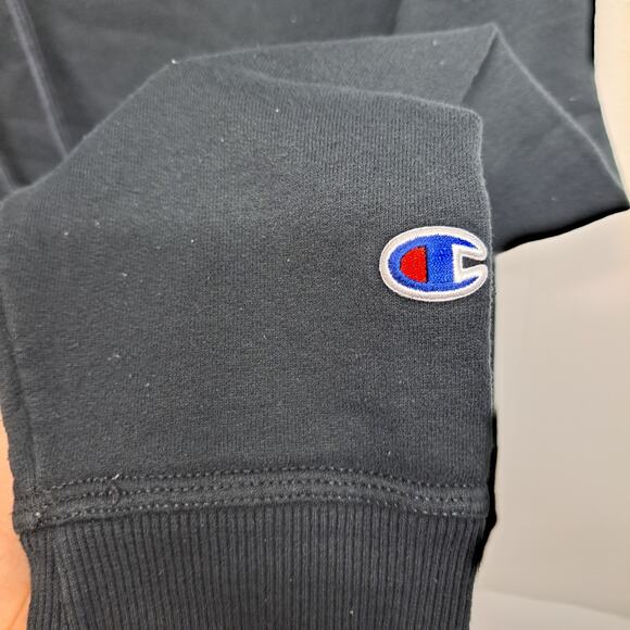 Champion Authentic Mens L Athletic Wear Pullover Script Spellout Hoodie Sweater - Picture 5 of 7